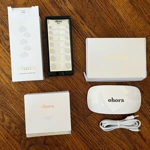Ohora Gel Nail Kit with Gel Set, Lamp, and Easy Peel Remover